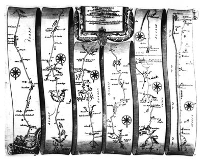 The Road from London to Newhaven, from Ogilby